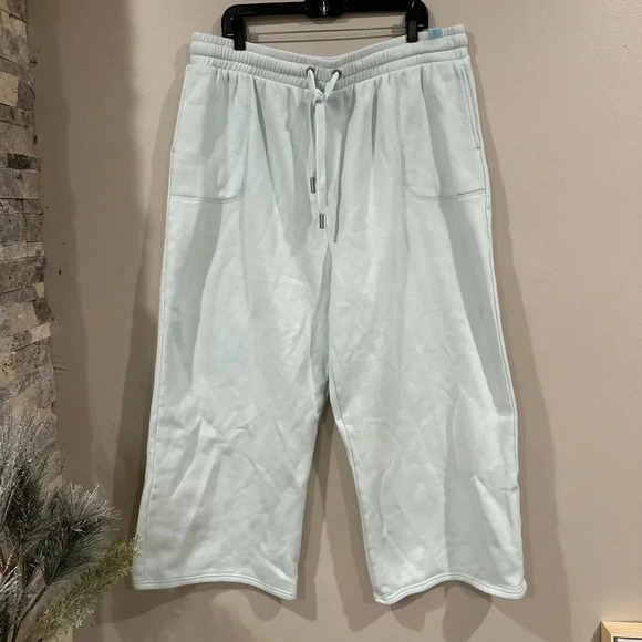 Savage X Fenty Light Blue Aqua Sweatpants. Womens Size 2X - Picture 1 of 9